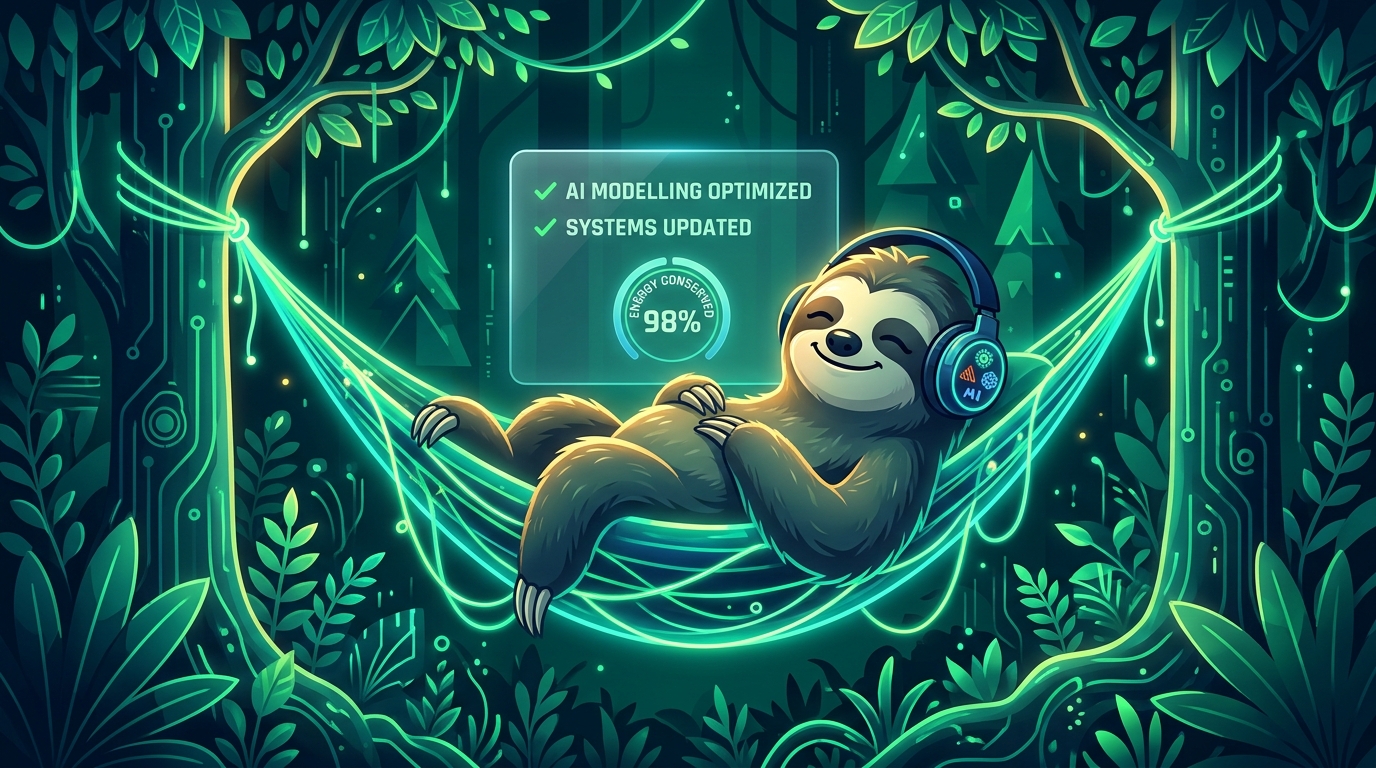 SlothDigest Hero Cover Illustration